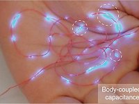 Fibra sensvel sem chips conecta corpo humano  rede