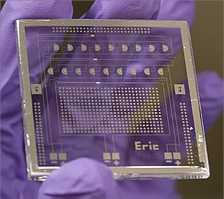 Novo bio-chip move molculas individuais de DNA