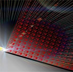 Nanoantenas criam pixel inteligente para TVs 3D holográficas