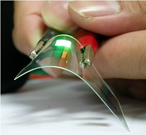 Lmpadas planas e transparentes so criadas com LEDs orgnicos