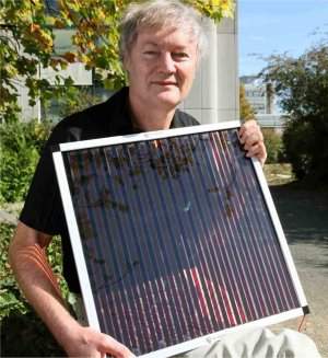 Célula solar de plástico já compete com células de silício