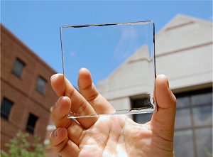 Clulas solares transparentes prontas para envelopar o mundo