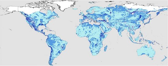 Mapa-mndi das guas subterrneas