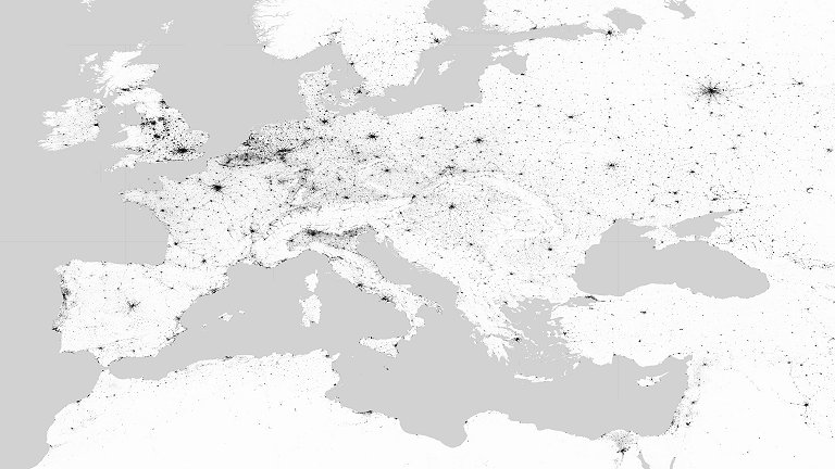 Mapa-múndi mostra Pegada Humana na Terra