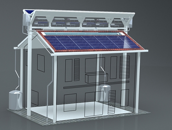 Como um telhado extra pode mudar a eficincia energtica de uma casa