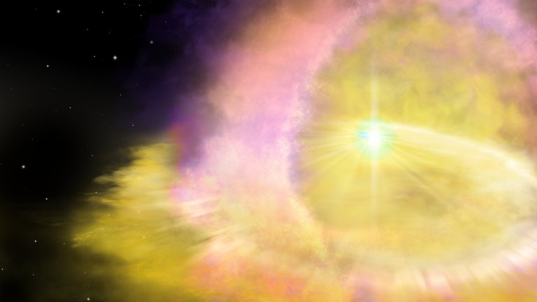 Exploso de estrelas pode ter causado extines em massa na Terra