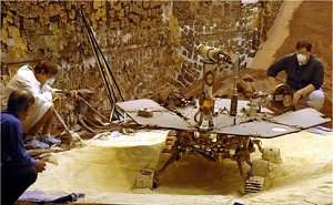 Rob Opportunity atolou em uma duna em Marte