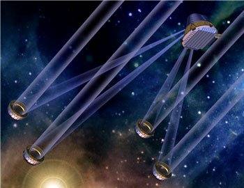 Sondas espaciais voaro em formao graas a eletroms supercondutores
