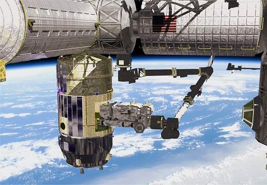 Cargueiro espacial japons ser lanado rumo  ISS