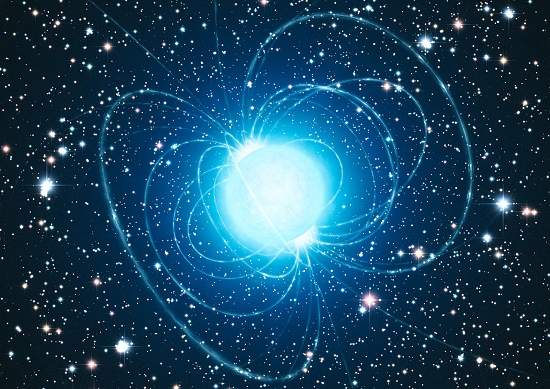Estrela magnética desafia teoria dos buracos negros