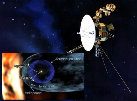 Sonda Voyager aproxima-se do espao interestelar