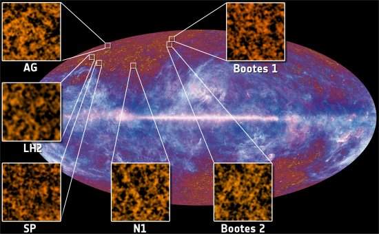 Planck: drama cósmico desenrola-se em três atos