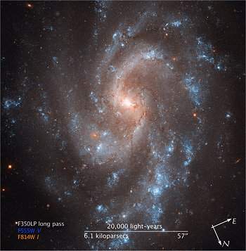 Telescpio Hubble descarta teoria alternativa  Energia Escura