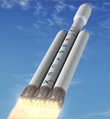 SpaceX anuncia a construo do foguete mais potente do mundo