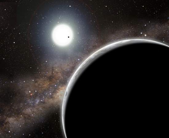 Astrônomos encontram planeta invisível