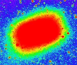 Astrnomos descobrem uma galxia retangular