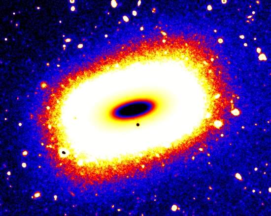 Astrônomos descobrem uma galáxia retangular