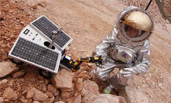 Roupa espacial marciana pode ser alugada para pesquisas