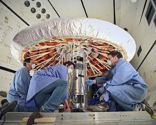 NASA testar escudo de reentrada inflvel