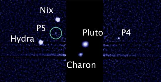 Hubble descobre quinta lua de Pluto