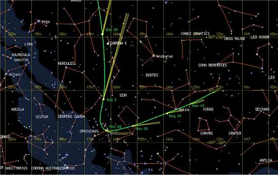 Supercometa poder brilhar tanto quanto a Lua Cheia