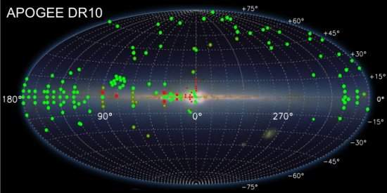 Novos dados astronmicos mostram lado oculto da Via Lctea