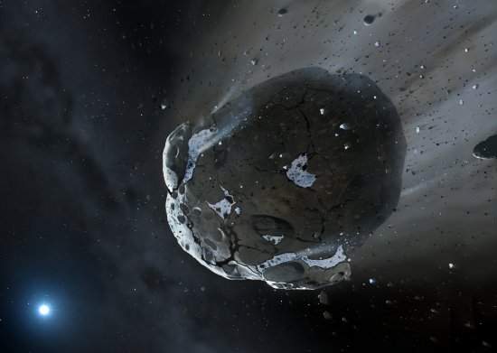 Água em asteroide sugere existência de exoplanetas habitáveis
