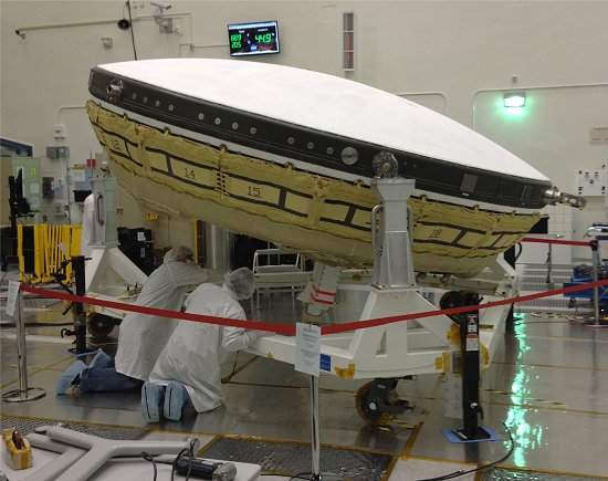 NASA vai testar disco voador supersnico