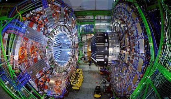 Partcula de Higgs  associada  matria pela primeira vez