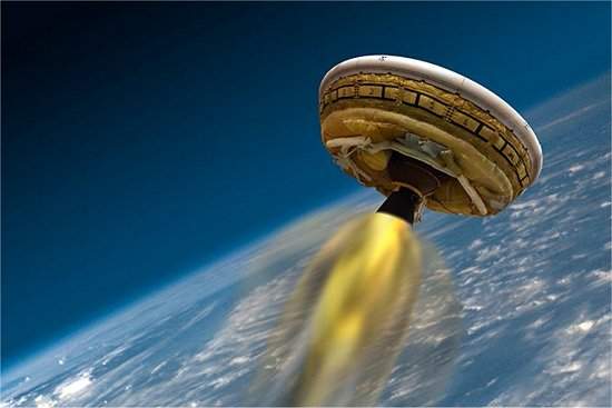 NASA testa disco voador projetado para pousar em Marte