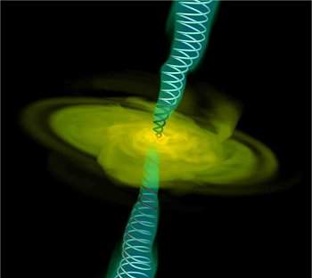 Campos magnticos podem anular gravidade de buracos negros