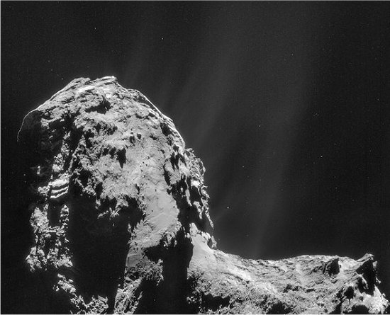 Rosetta questiona teoria de que cometas tenham trazido gua para a Terra