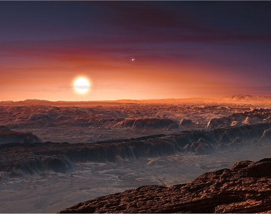 Exoplaneta habitvel encontrado na estrela mais prxima da Terra