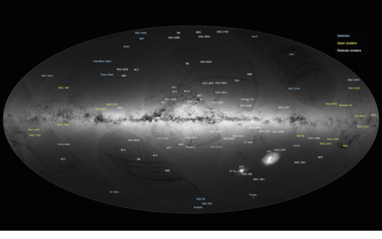 Astrônomos mapeiam 1 bilhão de estrelas e pedem ajuda ao público