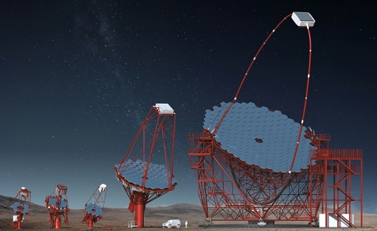 Telescpio Cherenkov quer desvendar luzes de altssima energia