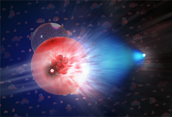 Neutrino detectado no Plo Sul veio de acelerador csmico
