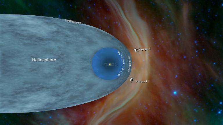 Voyager 2 sai do Sistema Solar rumo ao espao interestelar
