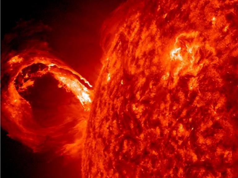 Descobertas novas evidncias de tempestades solares massivas