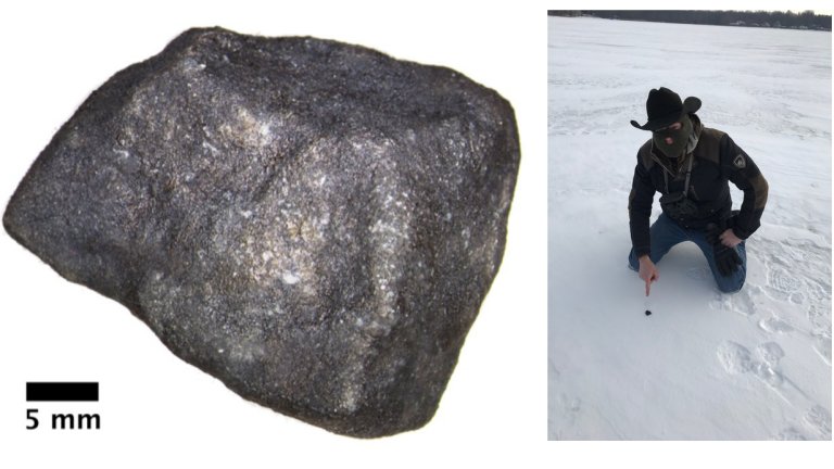 Meteorito quase puro mostra riqueza incomum de compostos orgnicos