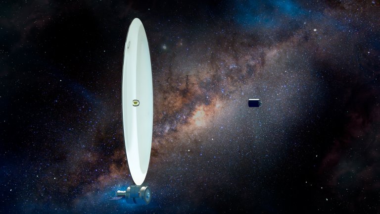 NASA testa lentes lquidas para construir telescpios espaciais gigantes