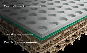 Chip sequenciador decodifica DNA prton por prton