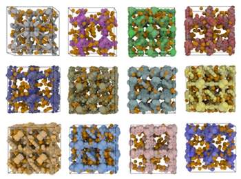 Algoritmo encontra 300 cristais para armazenar metano