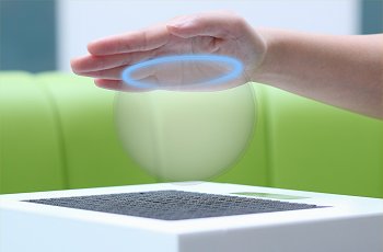 Hologramas hápticos permitam que você sinta o invisível