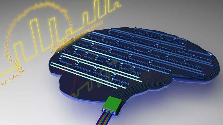 Neuroprocessador de luz agora incorpora inteligncia artificial