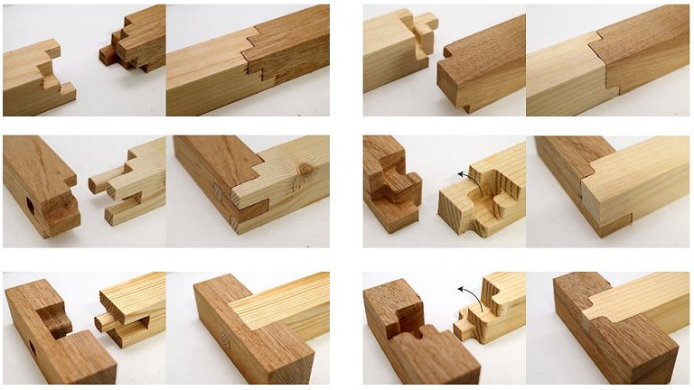 Programa para fazer encaixes de madeira japoneses