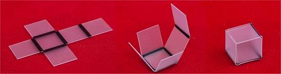 Origami faz dobradura automtica com luz ou magnetismo