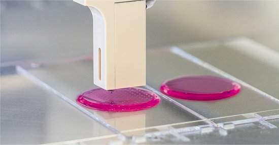 Jato de tinta imprime tecidos biológicos artificiais vivos
