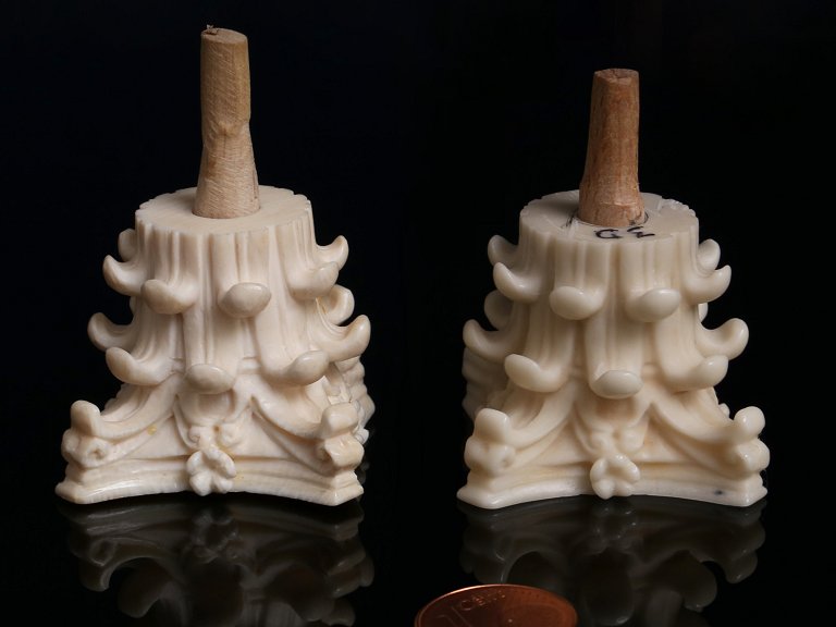 Marfim artificial  feito em impressora 3D