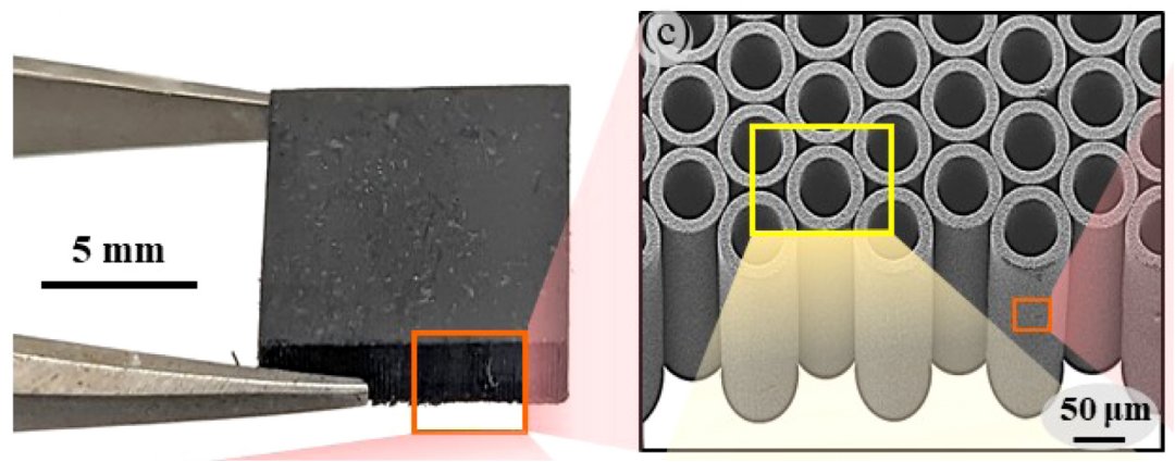 Espuma de nanotubos para capacetes  30 vezes melhor
