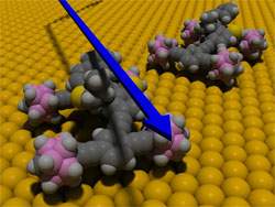 Nanocarro molecular roda livre a temperatura ambiente